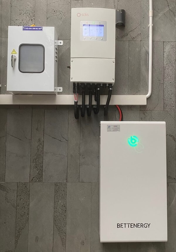 Hệ thống điện năng lượng mặt trời Hybrid 15kW