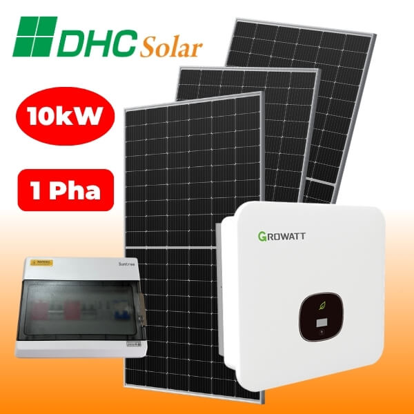 Lắp điện mặt trời 10kW