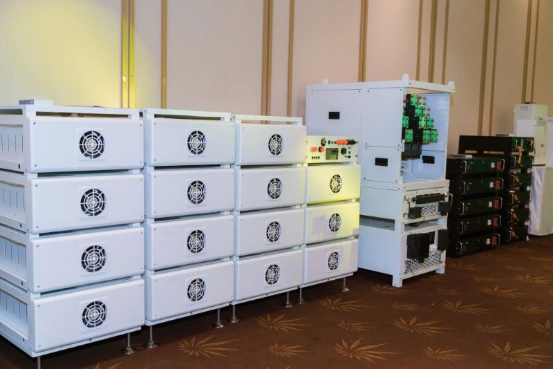 Pin lưu trữ điện mặt trời công nghiệp