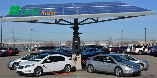 Sạc ô tô Điện bằng năng lượng mặt trời