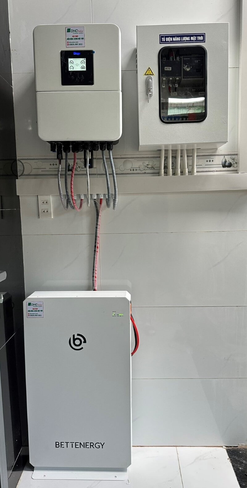 Pin lưu trữ lithium cho Điện mặt trời