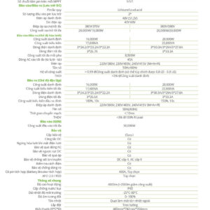 Datasheet Senergy Hybrid 20kW SE-20K-Pro3