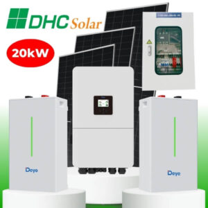 Lắp điện năng lượng mặt trời có lưu trữ 20kW