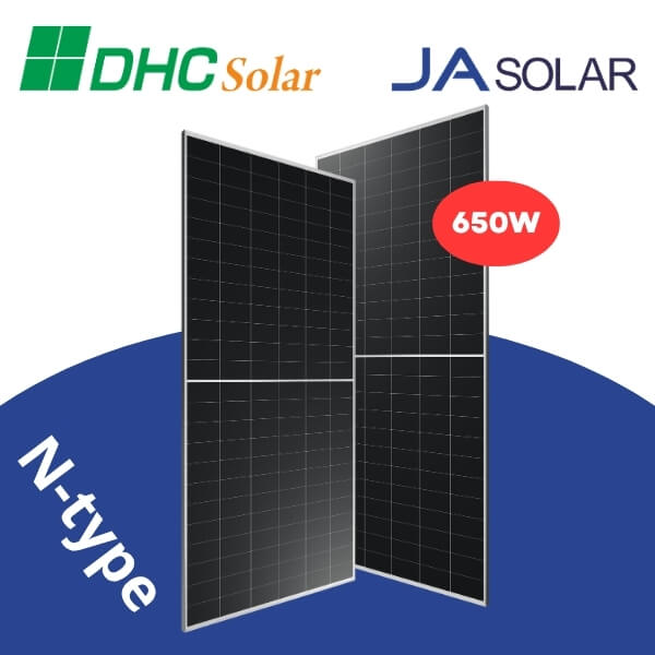 Tấm pin năng lượng mặt trời JA 650W
