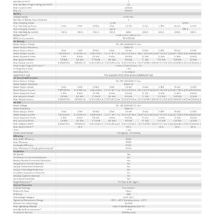 Datasheet Sofar Hybrid 20kW 3 Pha HYD-20K-LT1