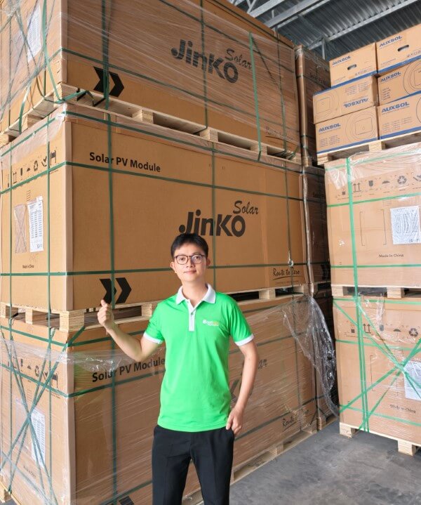 DHC Solar phân phối pin mặt trời Jinko Tiger Neo 3